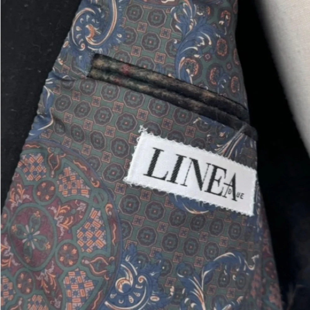 Linea by Louis Dell’olie Vintage Wool and Cashmere Blend Sport Coat Black